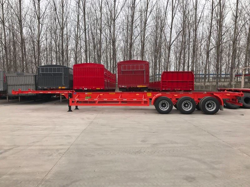 3 Axle Skeleton Semi Trailer For Sale suppliers