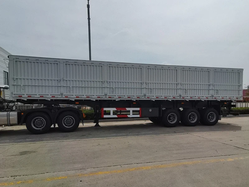 30-100 Tons Side Dump Semi Trailer For Sale